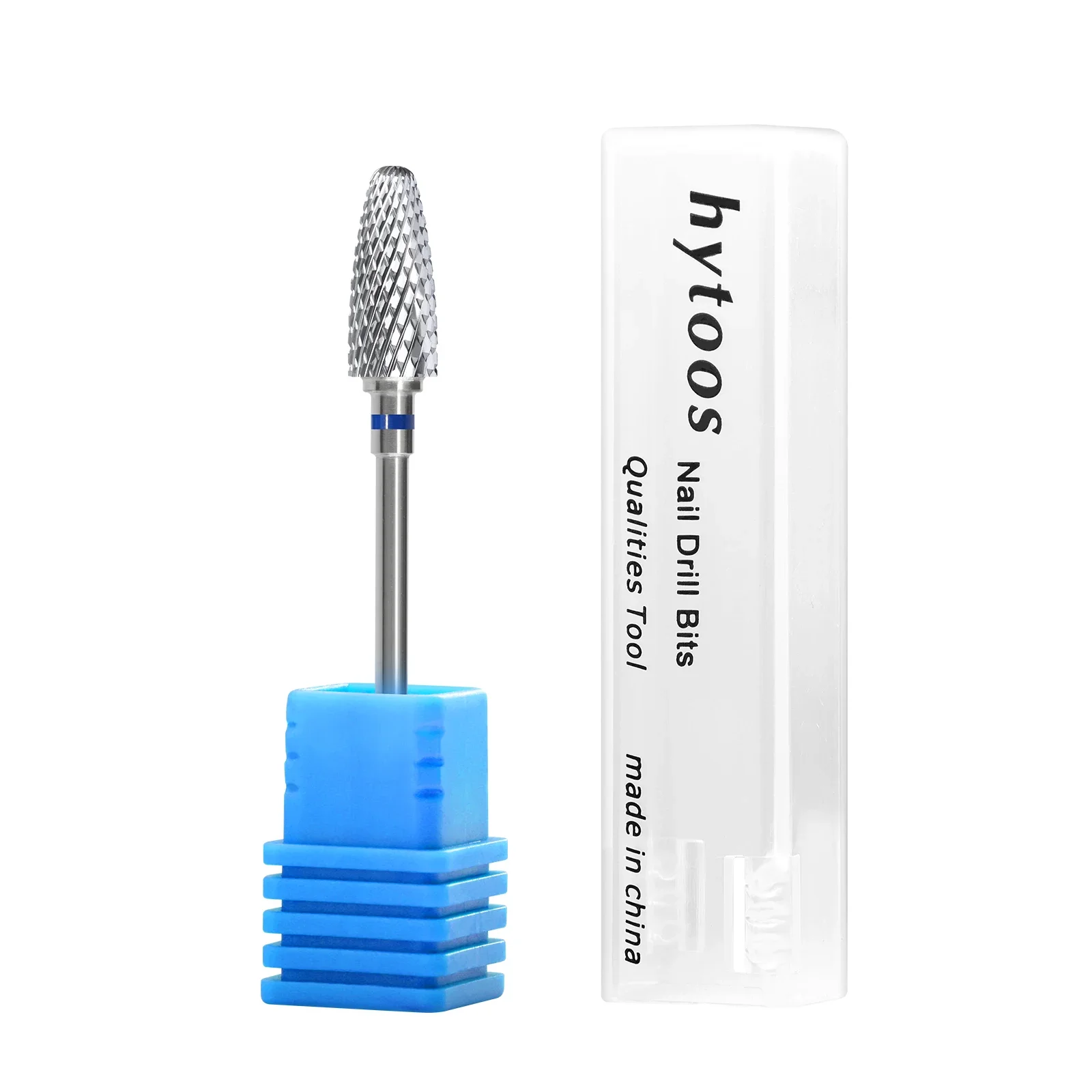 HYTOOS Bullet Carbide Nail Drill Bit – Professional Rotary Flame, Acrylic & Gel Remover - Image 10