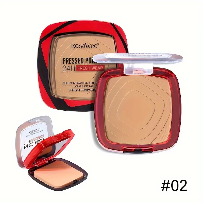 Matte Full-Coverage Pressed Powder Foundation – 24H Oil‑Control Finish - Image 10