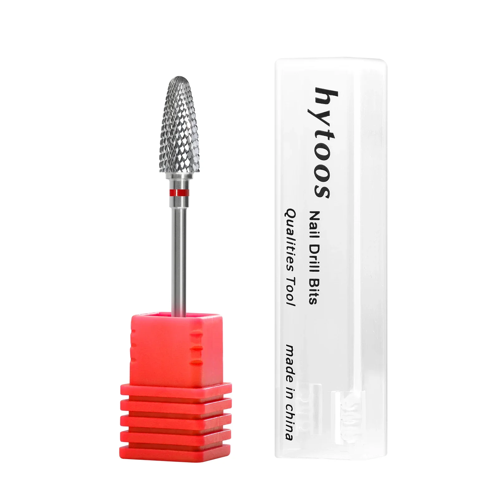 HYTOOS Bullet Carbide Nail Drill Bit – Professional Rotary Flame, Acrylic & Gel Remover - Image 11