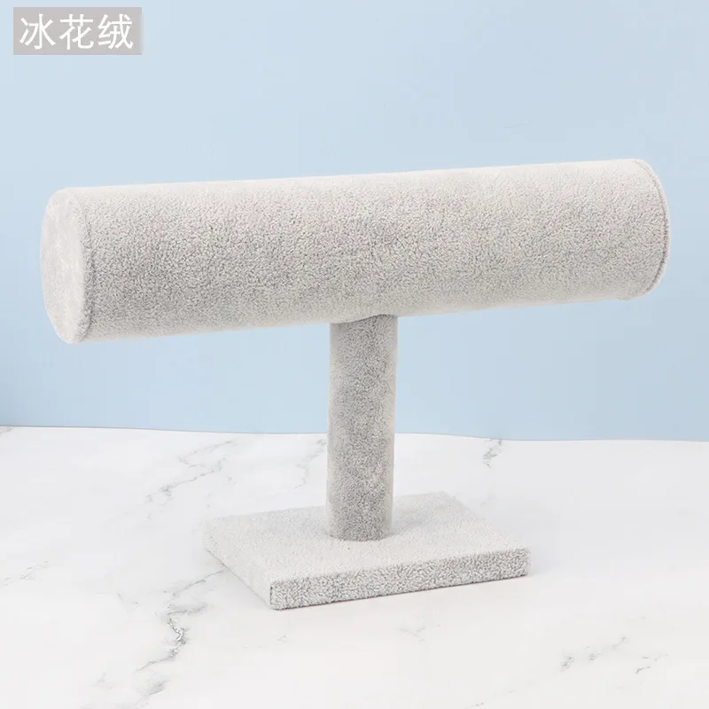 Jewelry Display Frame for Bangles & Bracelets – Suede Holder Shelf for Store or Home - Image 4