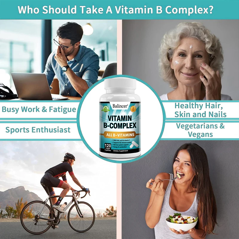Vitamin B Complex Vitamins – Energy, Immune, Mood & Nerve Support - Image 4
