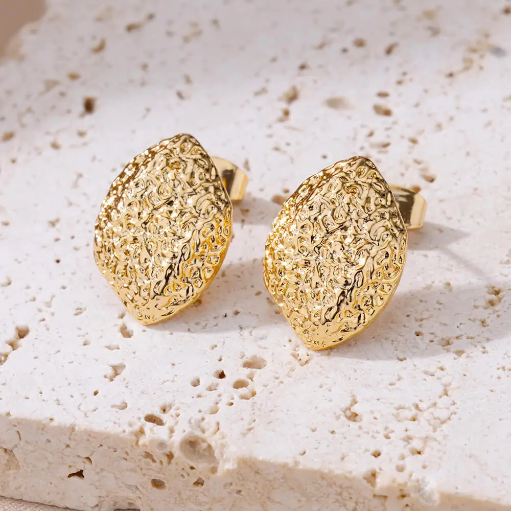 Stainless Steel Gold Hoop & Stud Earrings Set – Women's Aesthetic Jewelry - Image 21