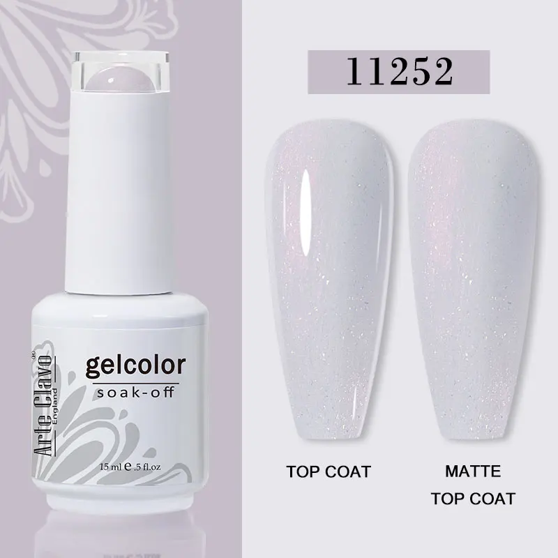 Arte Clavo 15ml Gel Nail Polish – 72 Color Soak-Off UV LED Varnish for Nail Art - Image 22