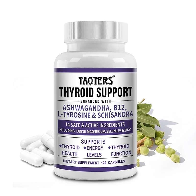 Taoters Thyroid Supplements – Boost Metabolism, Mood & Energy, Supports Thyroid Health