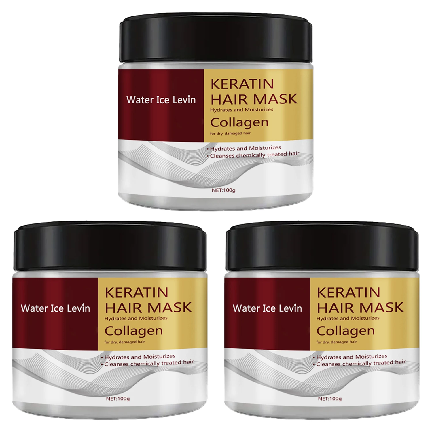 Keratin & Collagen Repair Hair Mask – Moisturizing, Frizz Control, Deep Conditioner - Image 8