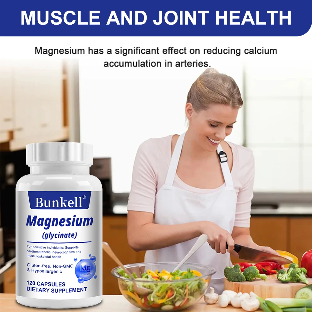 Magnesium Glycinate Supplement – High‑Absorption for Sleep, Muscle, Bone & Heart ома - Image 6