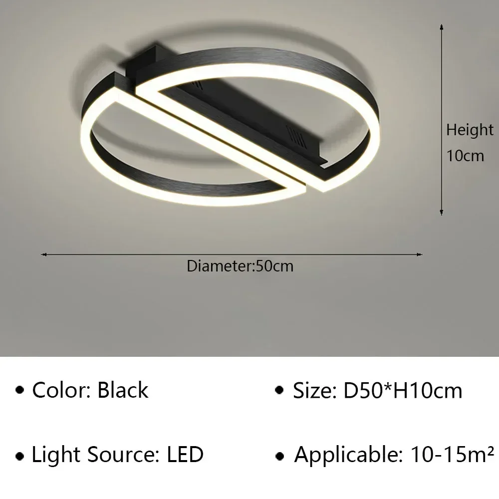 Modern LED Ceiling Light – Creative Chandelier for Living Room & Bedroom Decor - Image 11