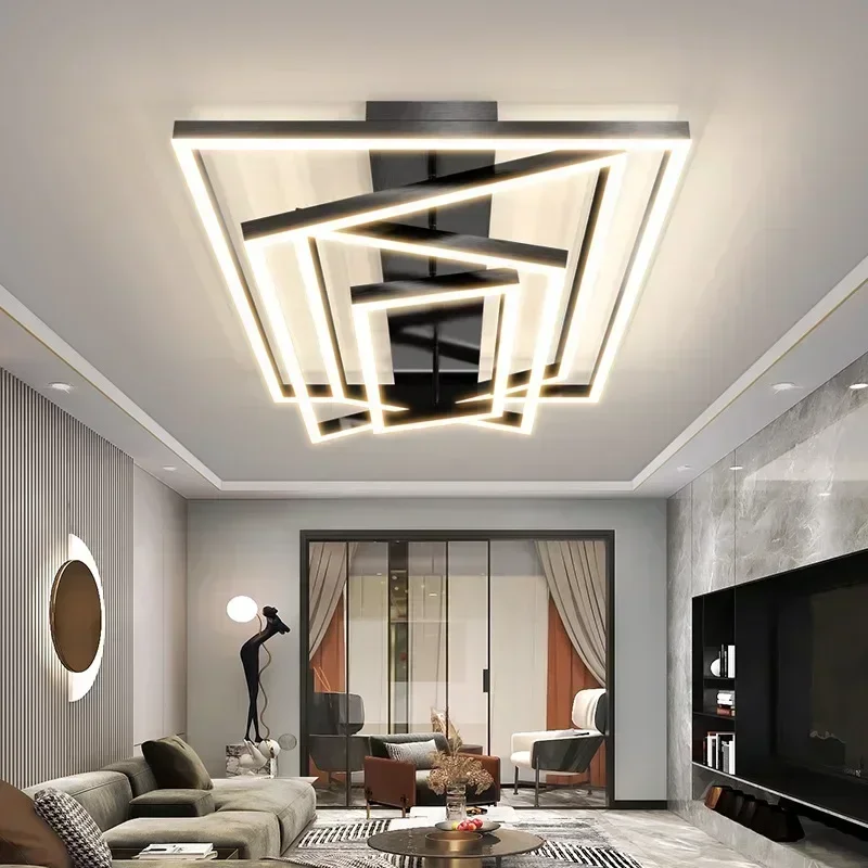 Modern LED Ceiling Light – Creative Chandelier for Living Room & Bedroom Decor