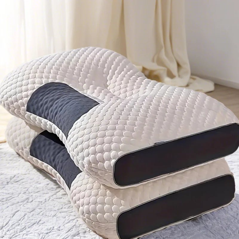 Antibacterial Soybean Fiber Neck Pillow – Orthopedic Support for Sleep & Spa - Image 7