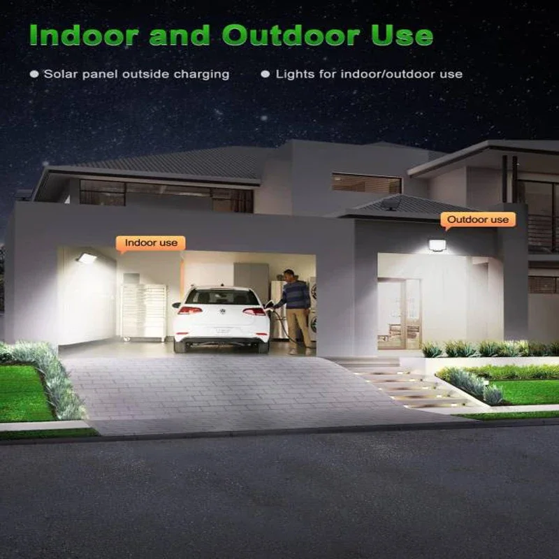 IP65 Solar Motion Sensor Light – LED Security Floodlight with Remote Control - Image 5