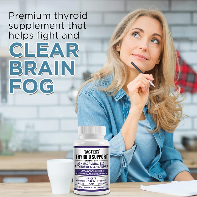 Taoters Thyroid Supplements – Boost Metabolism, Mood & Energy, Supports Thyroid Health - Image 2