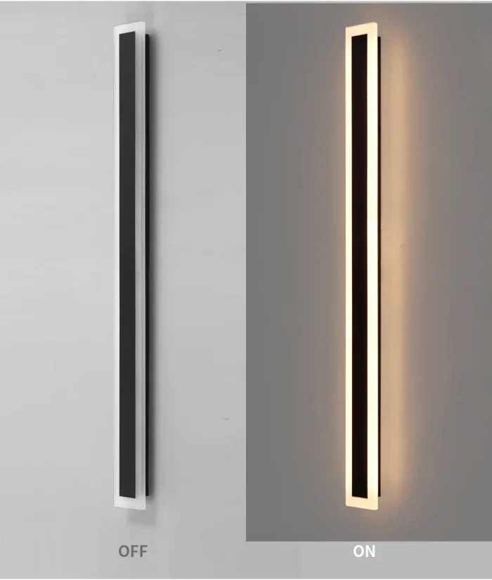 Outdoor LED Wall Lamp – Waterproof Linear Porch Light for Garden & Garage - Image 8
