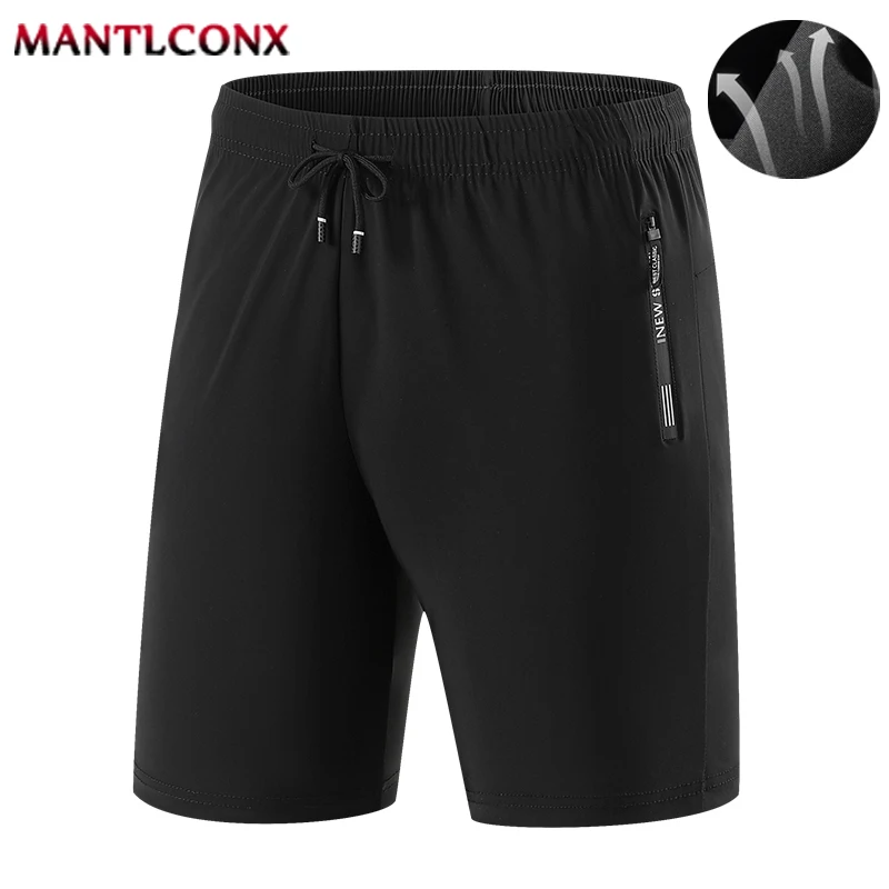 Summer Men's Sport Shorts Cool Sportswear Running Shorts Casual Bottoms Gym Fitness Training Jogging Short Pants Men Black Gray - Image 8
