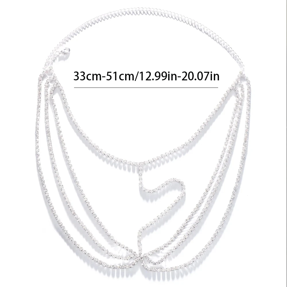 Stonefans Rhinestone Face Chain Mask – Crystal Tassel Headpiece for Halloween & Carnival - Image 2