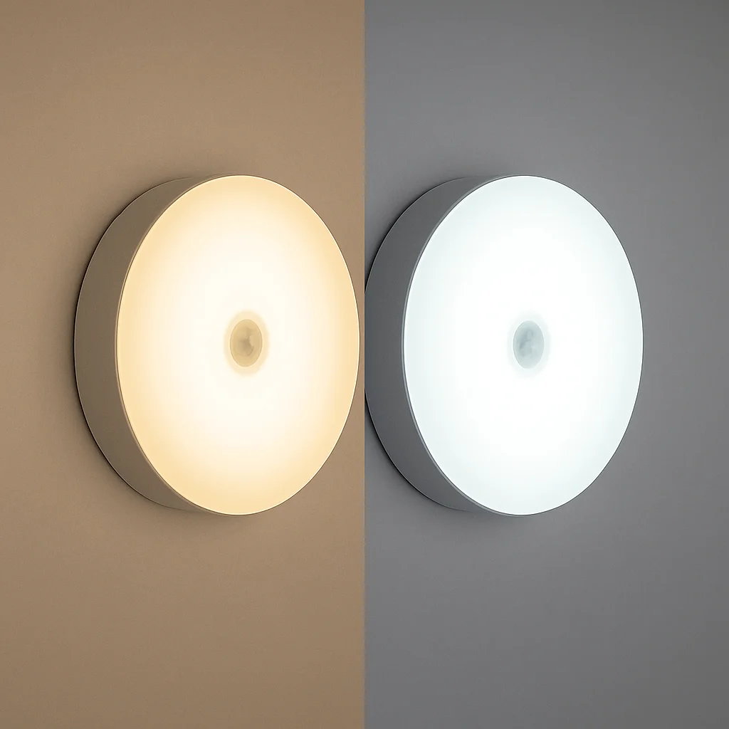 USB Rechargeable LED Night Light – Motion Sensor Magnetic Lamp for Closet & Bed - Image 7