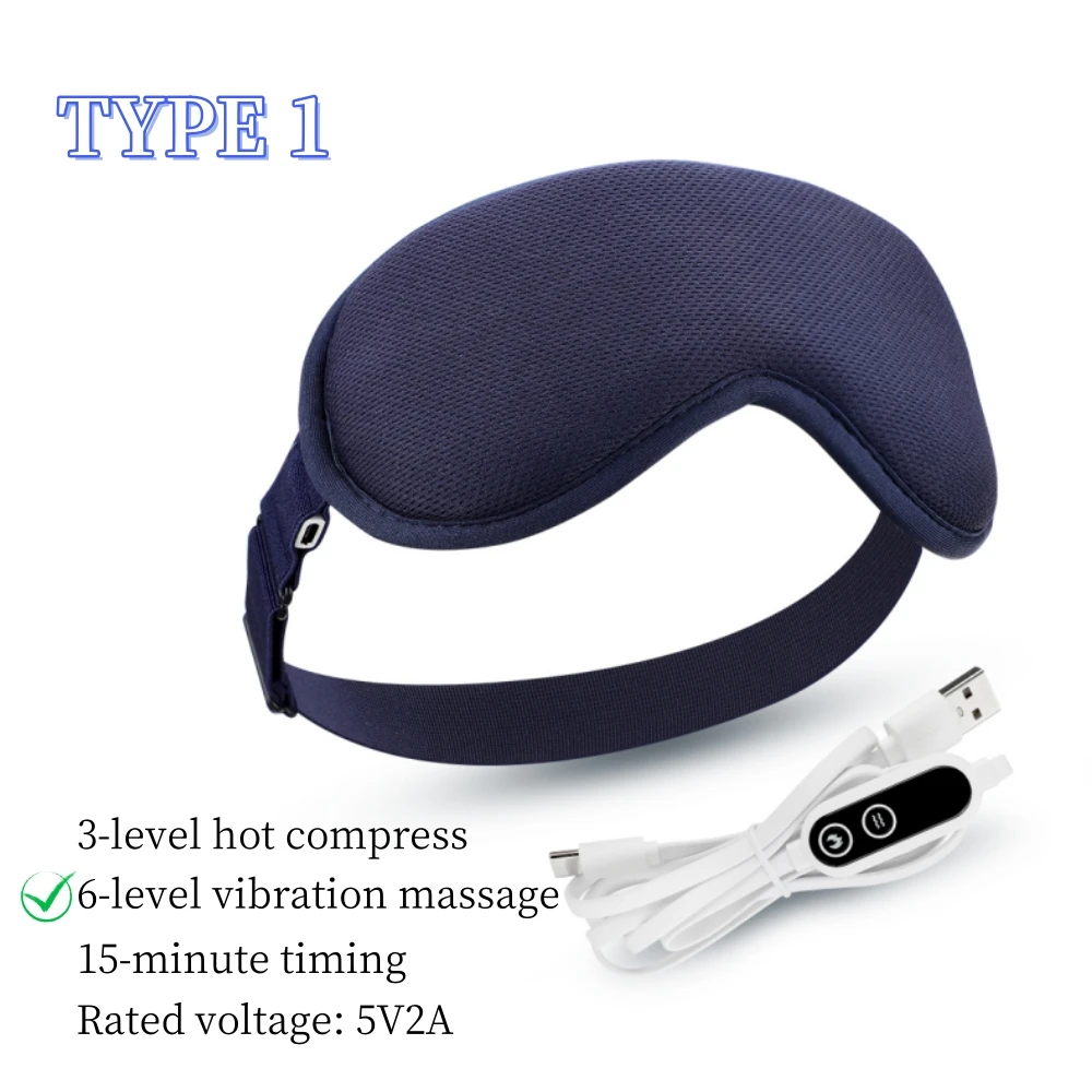 Electric Heated Eye Mask – USB Steam Therapy, Adjustable Heat & Timer - Image 8