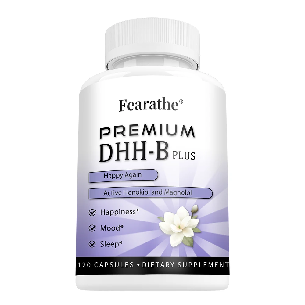 DHH-B Supplement with Magnolia Bark & Ashwagandha for Mood, Sleep & Stress Relief - Image 7