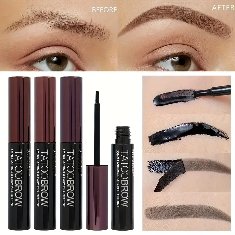 Tattoo Peel-Off Eyebrow Gel Tint – Waterproof, Transfer-Proof, Semi-Permanent Brow Definition - Image 3