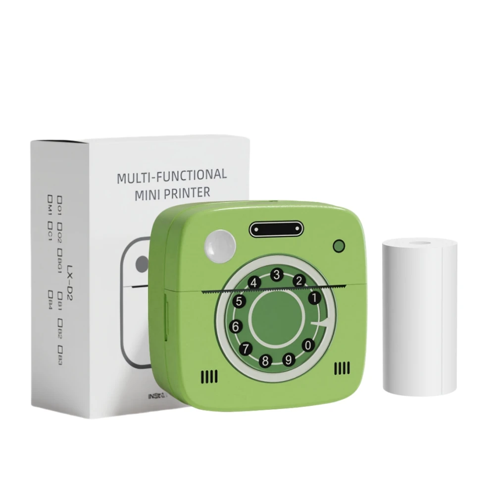 D2 D3 Error Printing Machine Portable Printer Thermal Paper Labels Maker Kids Toys Gifts Mini Printers for Photo Printing - Image 12