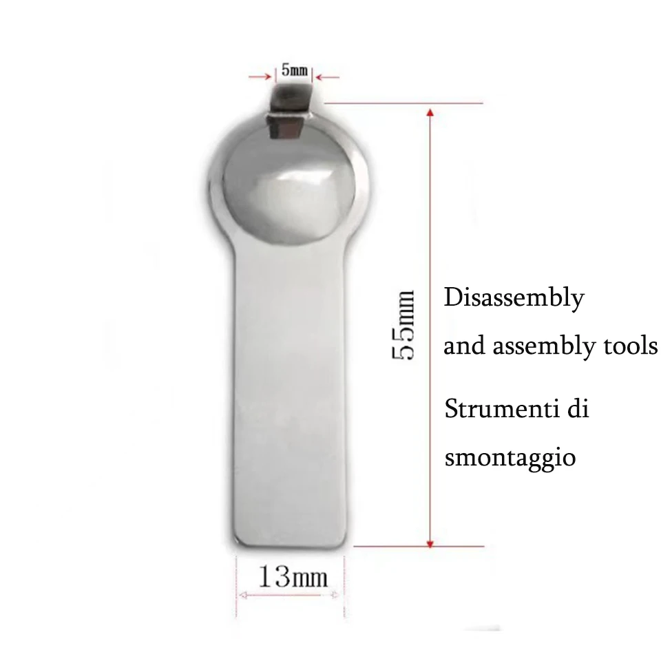 ZAKOL Stainless Steel Italian Charm Bracelet Tool – DIY Jewelry Making Accessory - Image 4