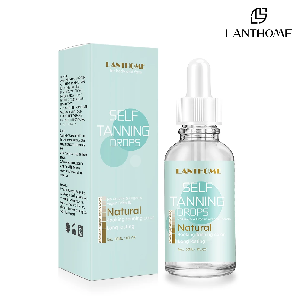 30ml Self-Tanning Drops – Sunless Tanner for Natural-Looking Body Skin Care - Image 2