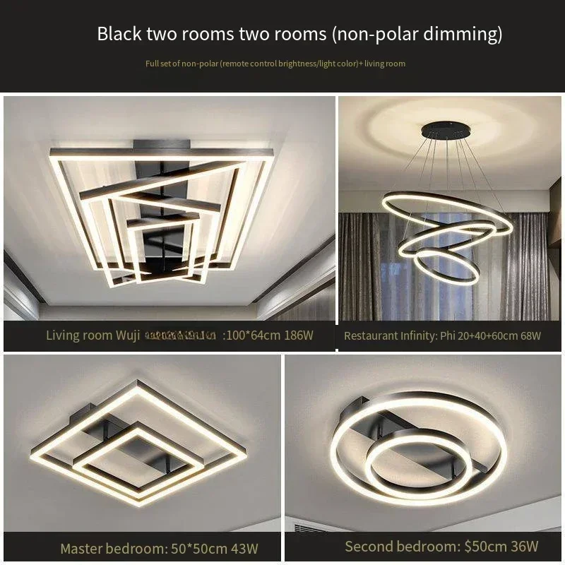 Modern LED Ceiling Light – Creative Chandelier for Living Room & Bedroom Decor - Image 14