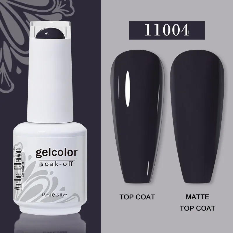 Arte Clavo 15ml Gel Nail Polish – 72 Color Soak-Off UV LED Varnish for Nail Art - Image 44