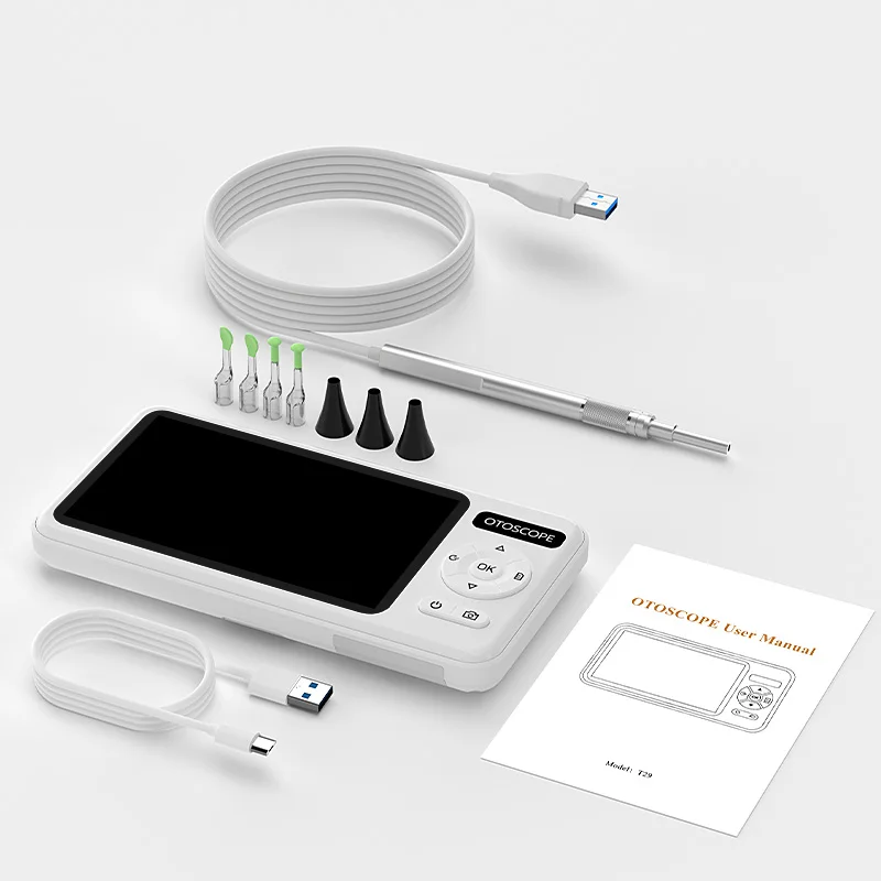4.5" HD Otoscope Ear Wax Removal Tool, 1080P Camera, 6 LED Lights - Image 7