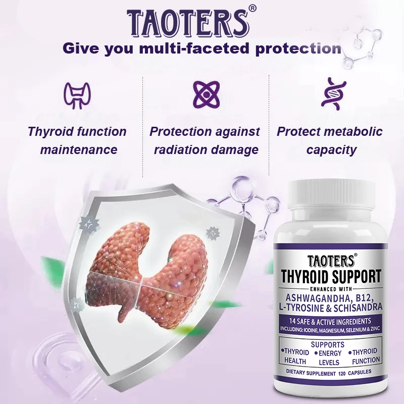 Taoters Thyroid Supplements – Boost Metabolism, Mood & Energy, Supports Thyroid Health - Image 6
