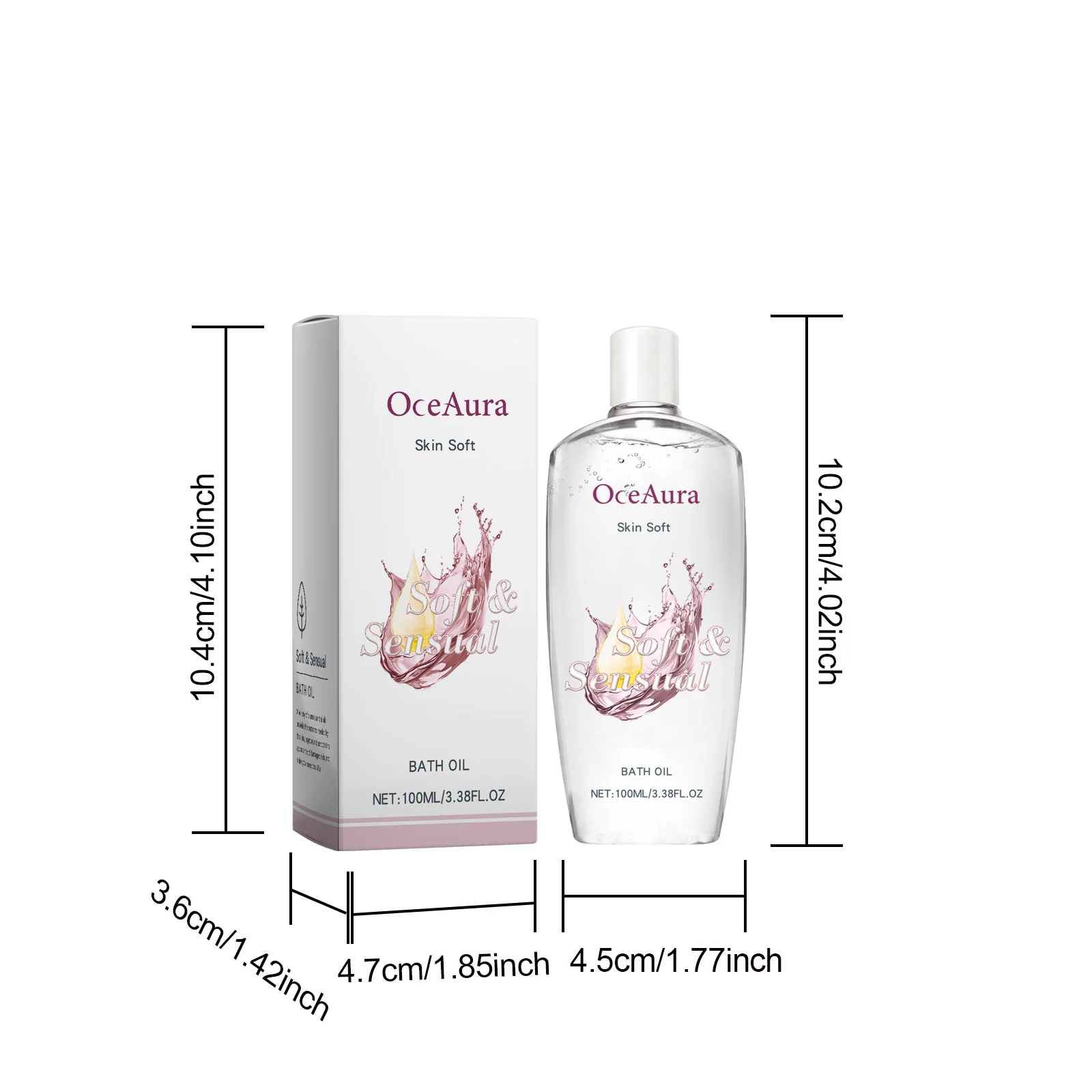 OceAura Body Moisturizing Oil 3.38oz – Deep Care for Dry Skin, Hydrating & Brightening - Image 7