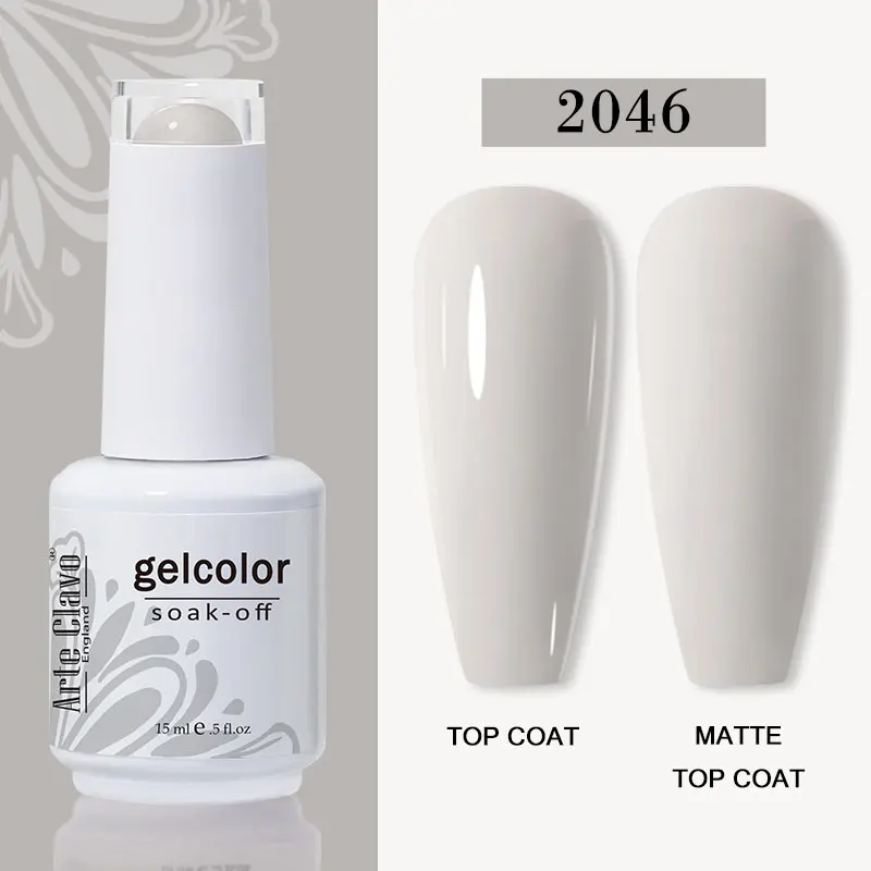 Arte Clavo 15ml Gel Nail Polish – 72 Color Soak-Off UV LED Varnish for Nail Art - Image 15