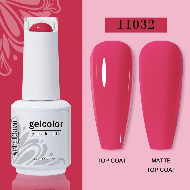 Arte Clavo 15ml Gel Nail Polish – 72 Color Soak-Off UV LED Varnish for Nail Art - Image 10