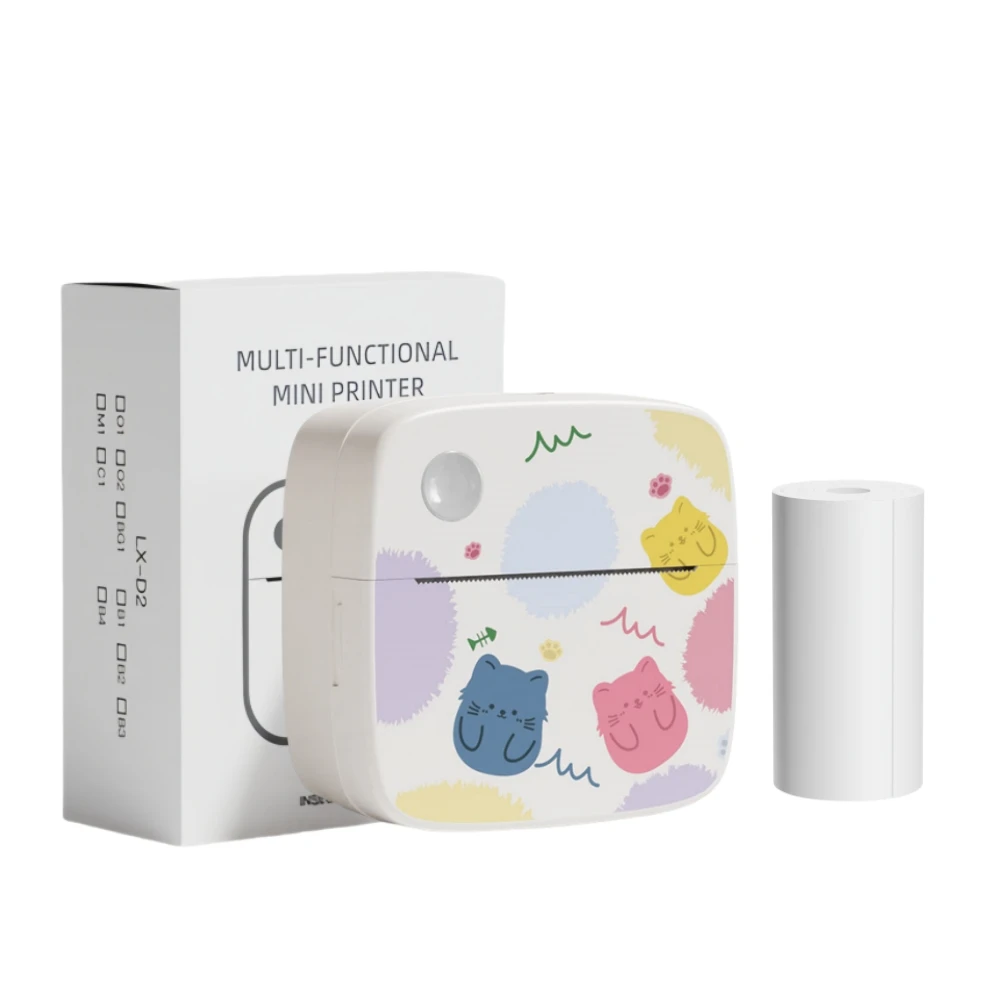 D2 D3 Error Printing Machine Portable Printer Thermal Paper Labels Maker Kids Toys Gifts Mini Printers for Photo Printing - Image 7