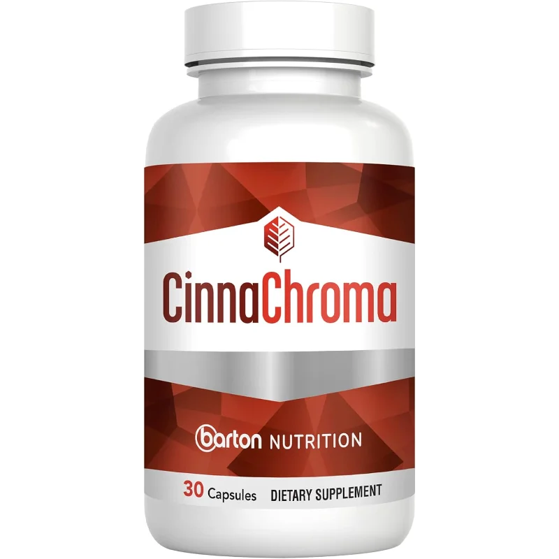 Cinnamon Bark Extract, Chromium & Vanadium Supplement - Supports Metabolism & Heart Health