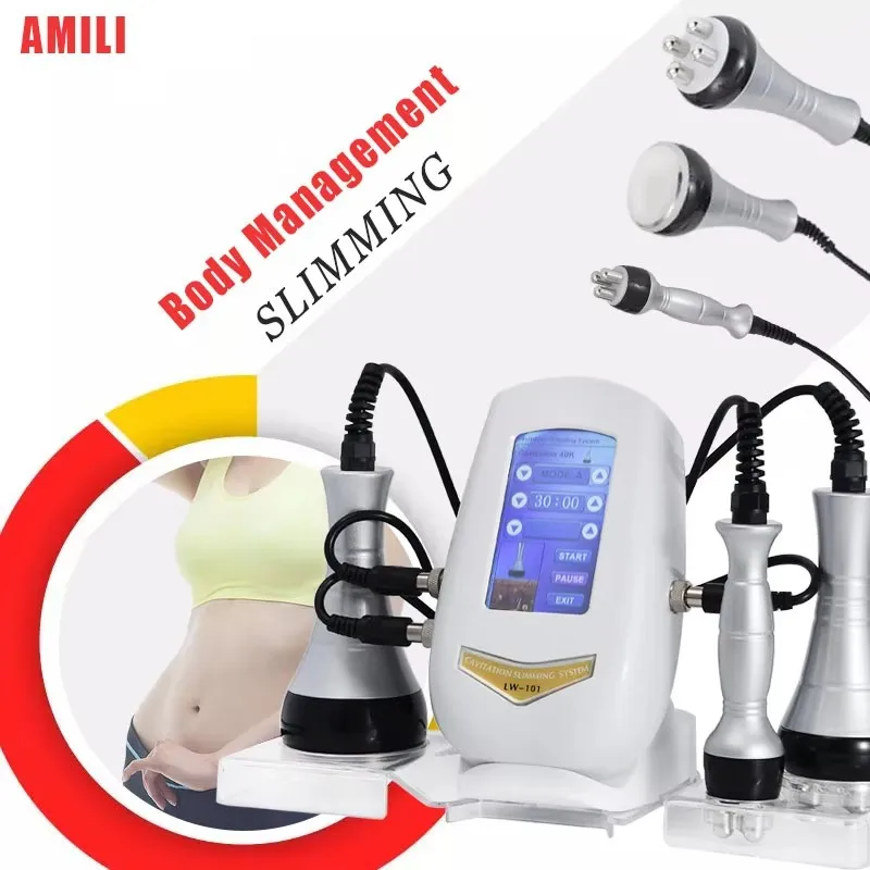 3-in-1 40K Cavitation RF Slimming Machine – Skin Tightening & Body Sculpting
