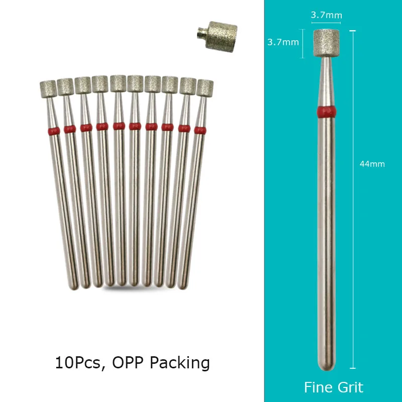 Diamond Nail Drill Bits 10‑Piece Set – 3/32″ Cuticle Burr for Manicure & Pedicure - Image 31